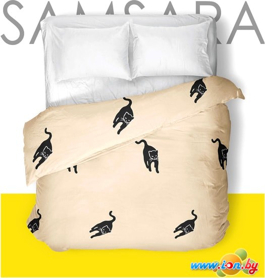 Постельное белье Samsara Cats 220По-1 215x220 (евро) в Бресте