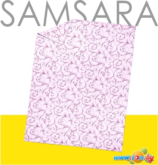 Постельное белье Samsara Завитки розовые 240Пр-10 220x240 в Бресте