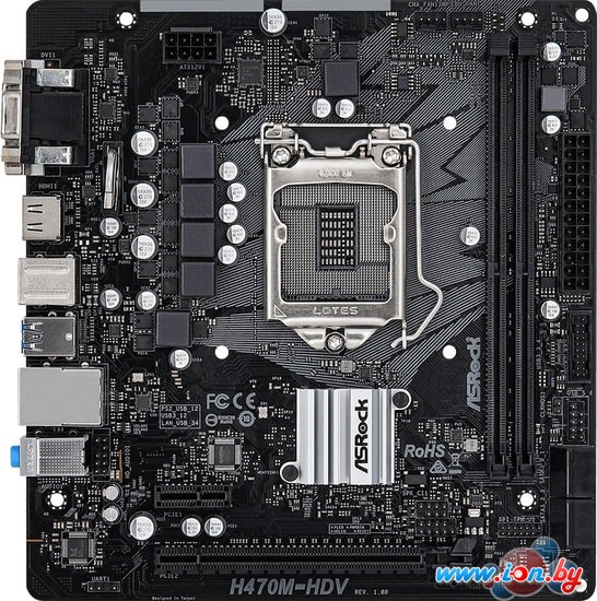 Материнская плата ASRock H470M-HDV в Гродно