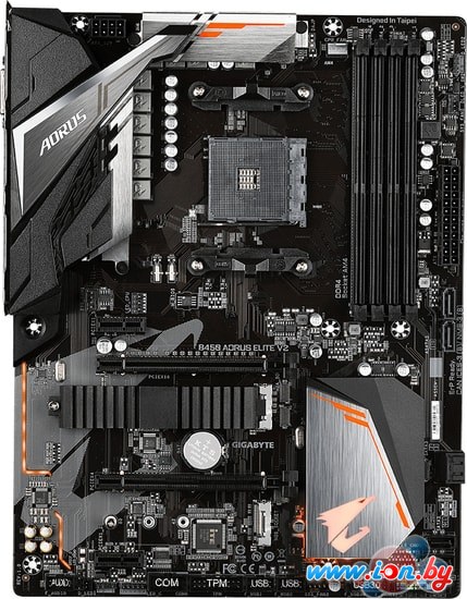 Материнская плата Gigabyte B450 Aorus Elite V2 (rev. 1.0) в Минске