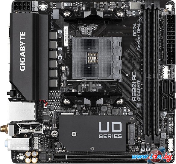 Материнская плата Gigabyte A520I AC (rev. 1.x) в Могилёве