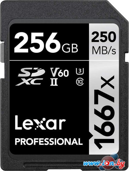 Карта памяти Lexar LSD256CB1667 SDXC 256GB в Бресте