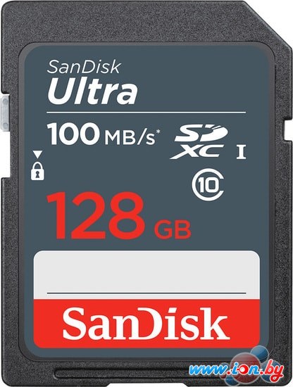 Карта памяти SanDisk Ultra SDXC SDSDUNR-128G-GN3IN 128GB в Гродно