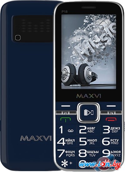 Мобильный телефон Maxvi P18 (синий) в Бресте