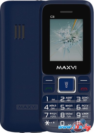 Мобильный телефон Maxvi C3i (маренго) в Минске