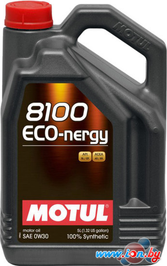 Моторное масло Motul 8100 Eco-nergy 0W-30 5л в Могилёве