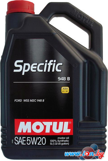 Моторное масло Motul Specific 948 B 5W-20 5л в Могилёве