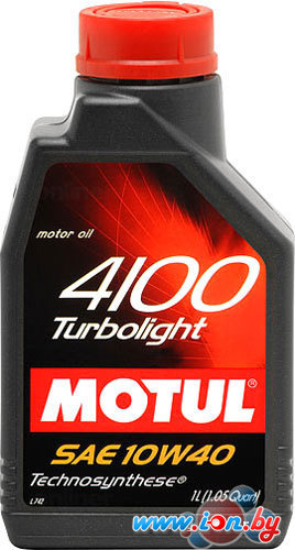 Моторное масло Motul 4100 Turbolight 10W40 1л в Могилёве