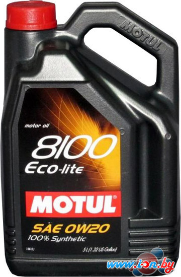 Моторное масло Motul 8100 Eco-lite 0W20 5л в Могилёве