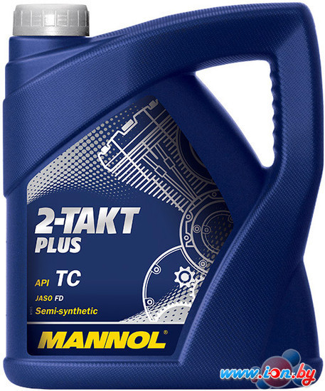 Моторное масло Mannol 2-Takt Plus API TC 4л в Гродно