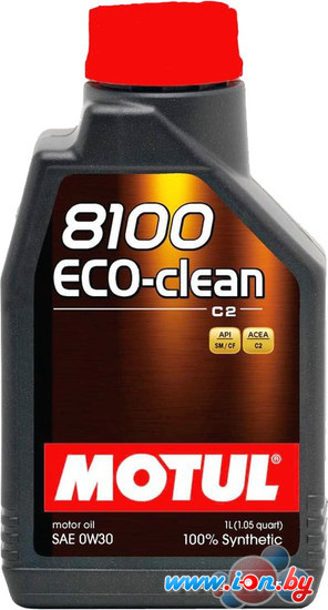 Моторное масло Motul 8100 Eco-clean 0W-30 1л в Могилёве