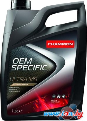 Моторное масло Champion OEM Specific Ultra MS 10W-40 5л в Могилёве