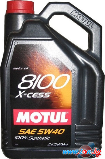 Моторное масло Motul 8100 X-cess 5W40 5л в Гомеле