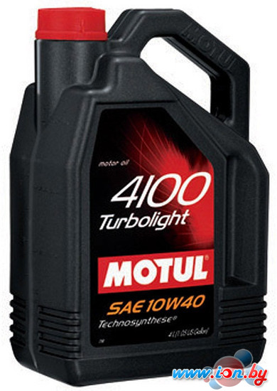 Моторное масло Motul 4100 Turbolight 10W40 5л в Могилёве