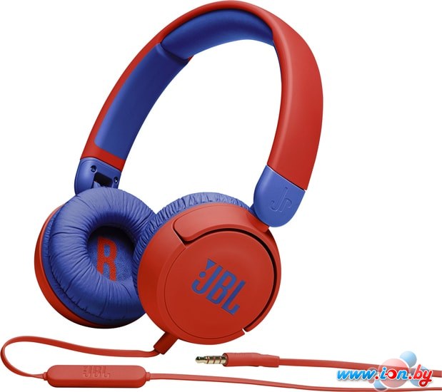 Наушники JBL JR310 (красный/синий) в Минске