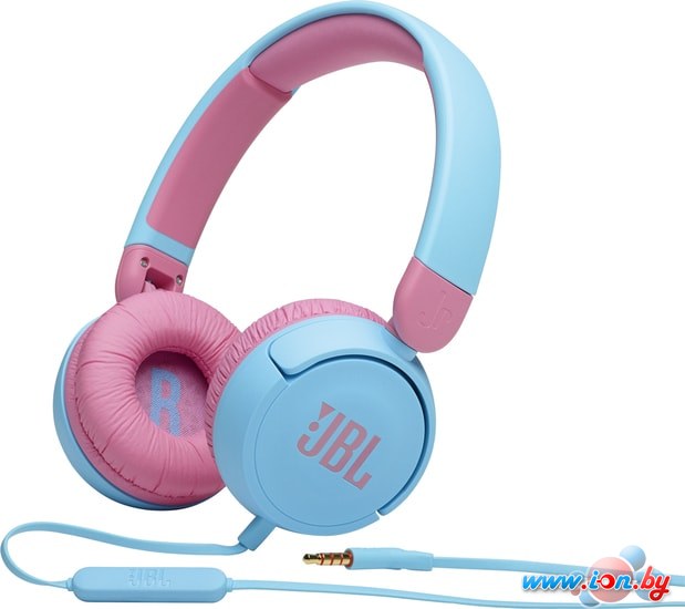 Наушники JBL JR310 (голубой/розовый) в Бресте