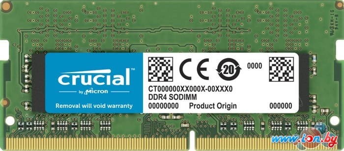 Оперативная память Crucial 32GB DDR4 SODIMM PC4-25600 CT32G4SFD832A в Гомеле