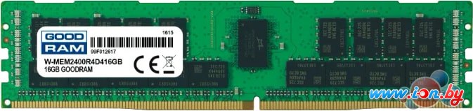 Оперативная память GOODRAM 16GB DDR3 PC3-12800 W-MEM1600R3D416GLV в Могилёве