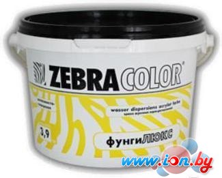 Краска Zebracolor Фунгилюкс 13кг (белый) в Бресте