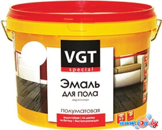 Эмаль VGT Профи для пола База А ВД-АК-1179 2.5 кг (супербелая) в Витебске