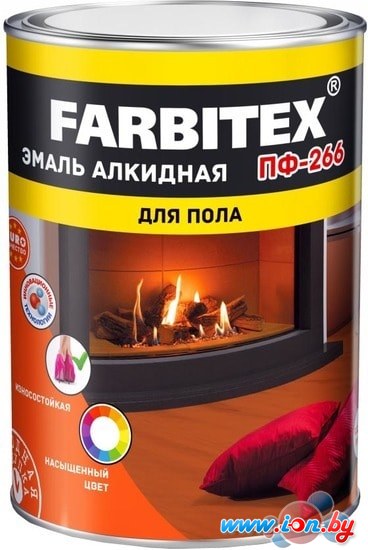 Эмаль Farbitex ПФ-266 1.8 кг (золотистый) в Могилёве