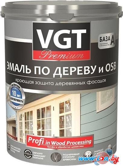 Эмаль VGT Профи по дереву ВД-АК-1179 1 кг (джинсовый синий) в Могилёве