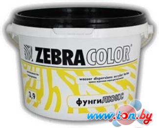 Краска Zebracolor Фунгилюкс 1.3кг (белый) в Могилёве