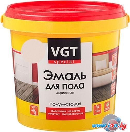 Эмаль VGT Профи для пола ВД-АК-1179 1 кг (серый) в Могилёве