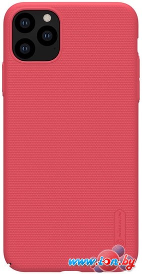Чехол Nillkin Super Frosted Shield для Apple iPhone 11 Pro (красный) в Гомеле