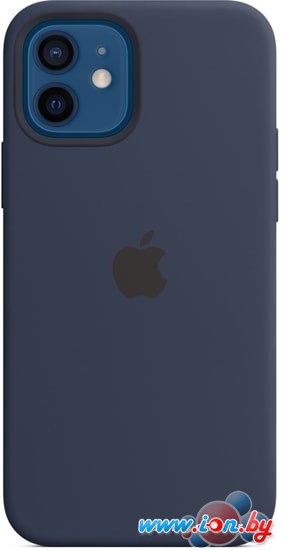 Чехол Apple MagSafe Silicone Case для iPhone 12/12 Pro (темный ультрамарин) в Гомеле