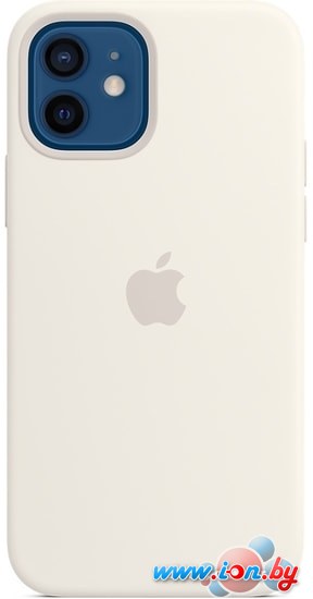 Чехол Apple MagSafe Silicone Case для iPhone 12/12 Pro (белый) в Гомеле