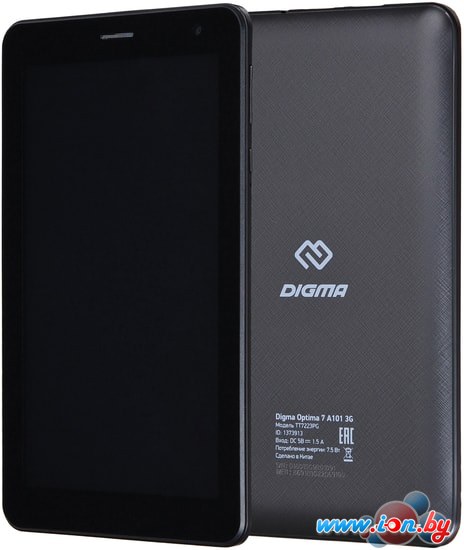 Планшет Digma Optima 7 A101 TT7223PG 3G (черный) в Гомеле