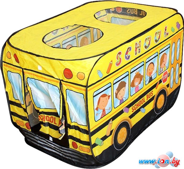 Игровая палатка Darvish Школьный автобус (50 шаров) DV-T-1682 в Могилёве