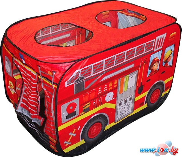 Игровая палатка Darvish Пожарная машина (50 шаров) DV-T-1683 в Могилёве
