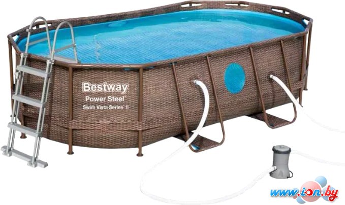 Каркасный бассейн Bestway Power Steel 56714 (427х250х100) в Могилёве