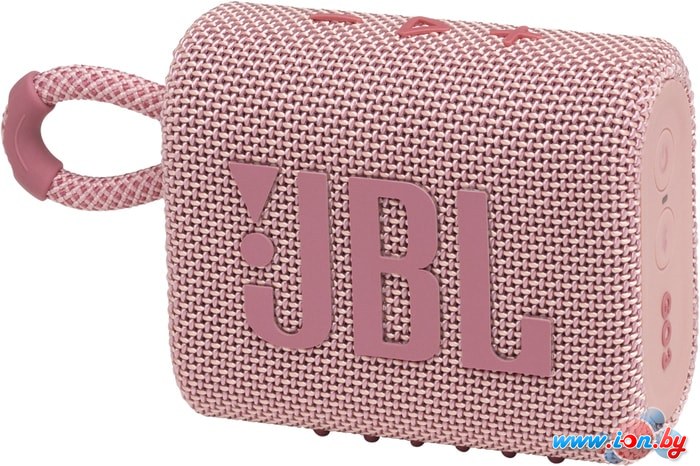 Беспроводная колонка JBL Go 3 (розовый) в Могилёве