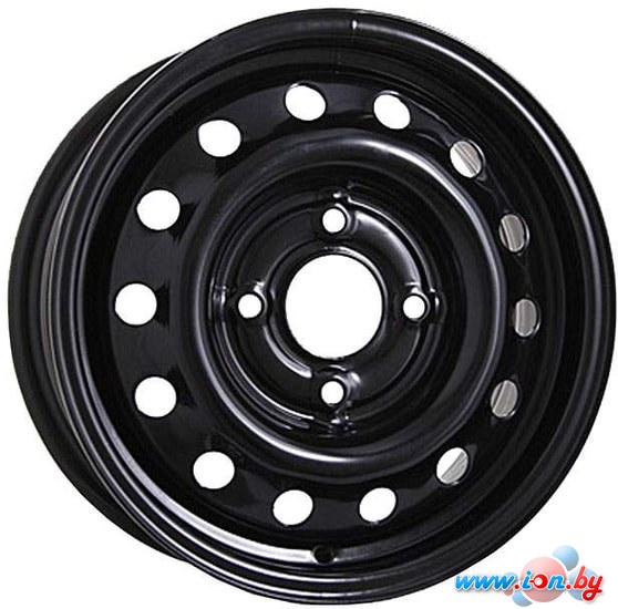 Штампованные диски Magnetto Wheels 16017 16x6.5 4x100мм DIA 60.1мм ET 50мм Black в Бресте