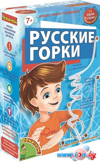 Набор для опытов Bondibon Науки с Буки Русские горки ВВ1181 в Бресте