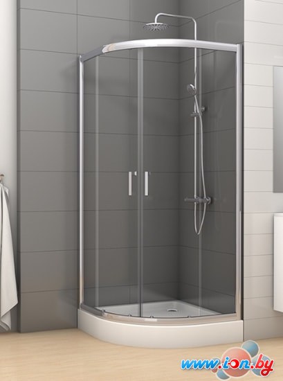 Душевой уголок NEW TRENDY Varia 80x80 K-0211 (хром/прозрачный) в Бресте