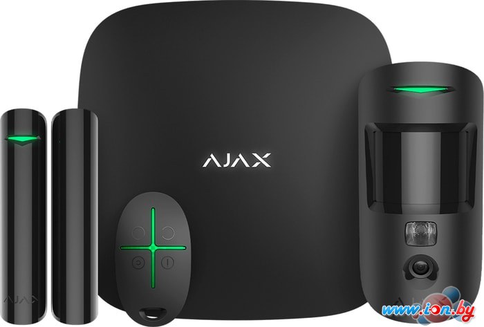 Набор умного дома Ajax StarterKit Cam Plus (черный) в Гомеле