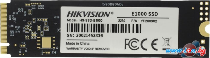 SSD Hikvision E1000 512GB HS-SSD-E1000/512G в Минске