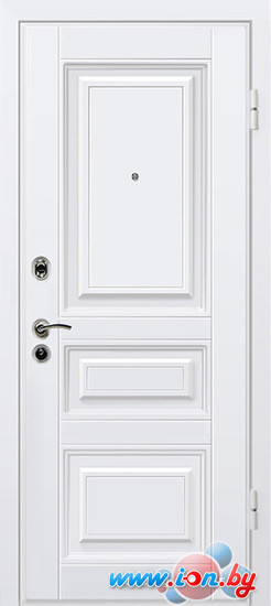 Металлическая дверь МеталЮр М11 белый в Бресте