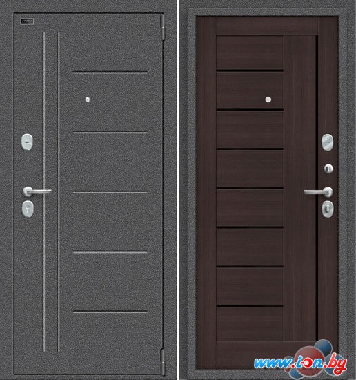 Металлическая дверь elPorta Porta S 109.П29 (Антик Серебро/Wenge Veralinga) в Гомеле
