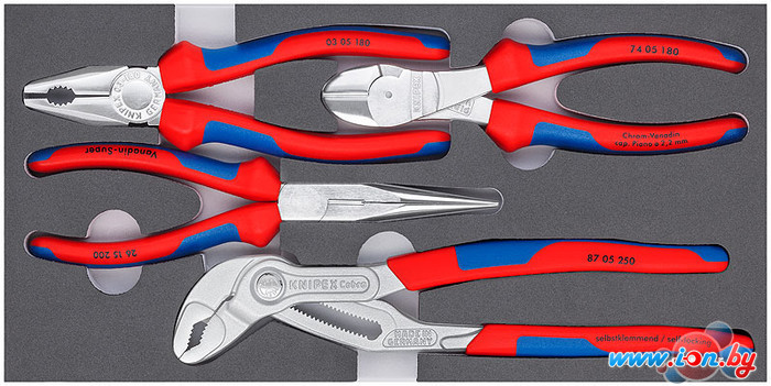 Набор пассатижей Knipex 002001V17 (4 предмета) в Могилёве