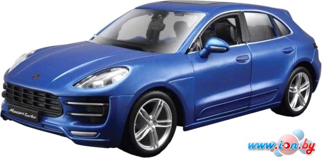 Bburago Porsche Macan 18-21077 (синий) в Могилёве