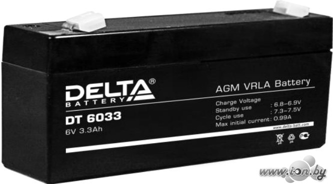 Аккумулятор для ИБП Delta DT 6033 (6В/3.3 А·ч) в Гродно