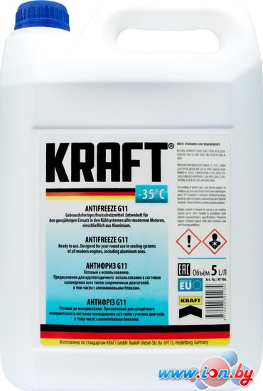 Антифриз KRAFT KF106 5л в Могилёве