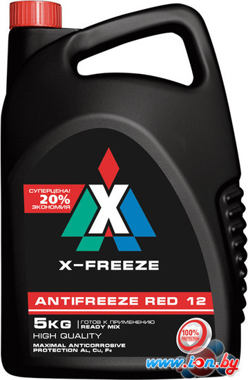 Антифриз X-Freeze Red 5кг в Витебске