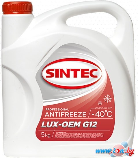 Антифриз Sintec LUX G12 5кг в Гродно