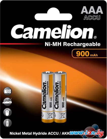 Аккумуляторы Camelion NH-AAA 900BP2 2шт в Бресте